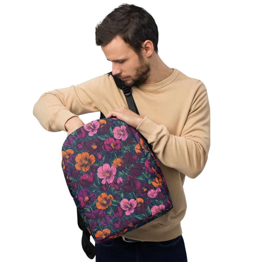 Indigo Hothouse on Minimalist Backpack — Front