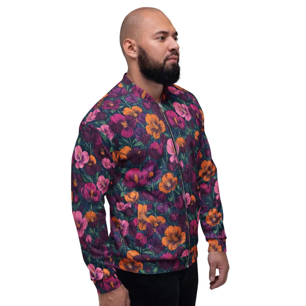 Indigo Hothouse on Bomber Jacket — Right