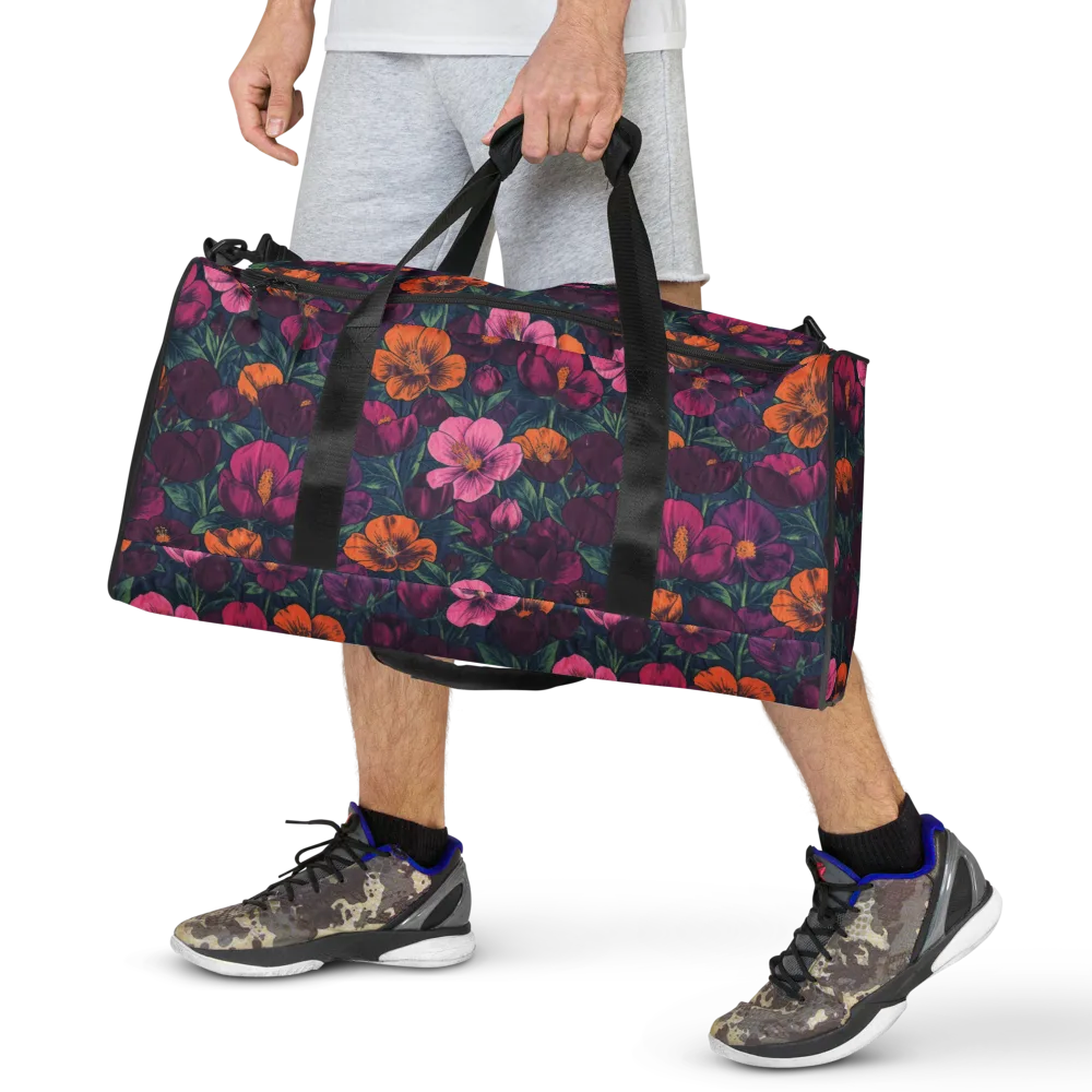 Indigo Hothouse on Duffle Bag — Front