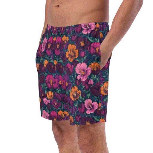 Indigo Hothouse on a Swim Trunks