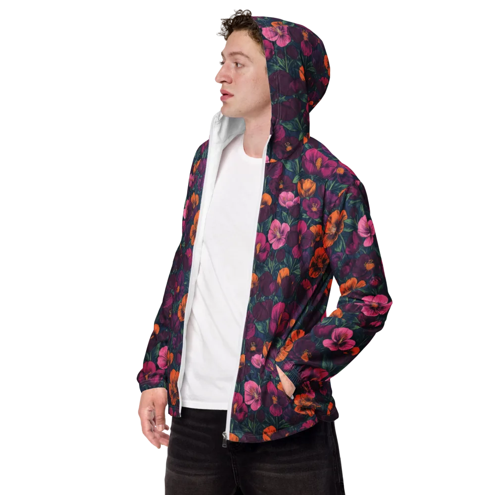 Indigo Hothouse on Men's Windbreaker — Left Front
