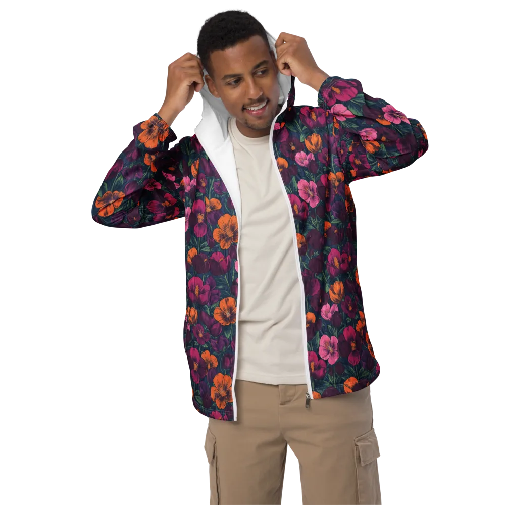 Indigo Hothouse on Men's Windbreaker — Front