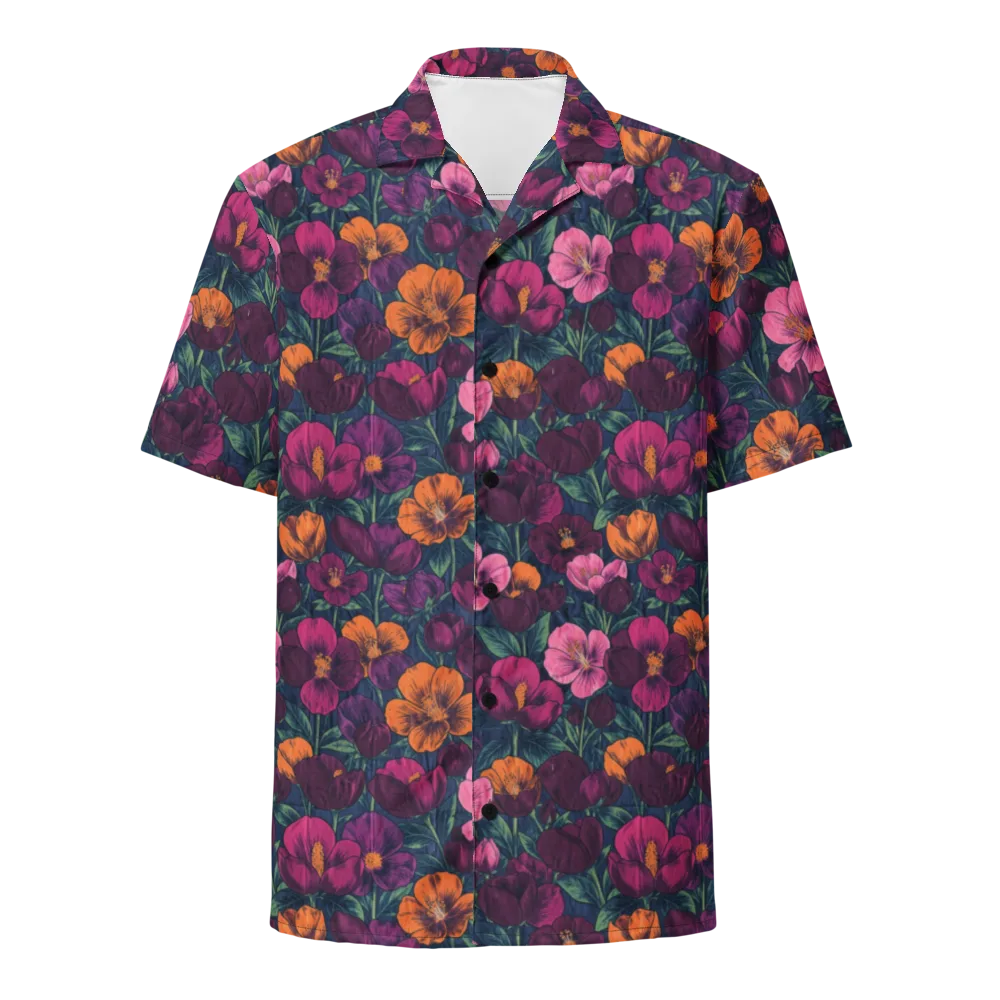 Indigo Hothouse on Button Shirt — Front