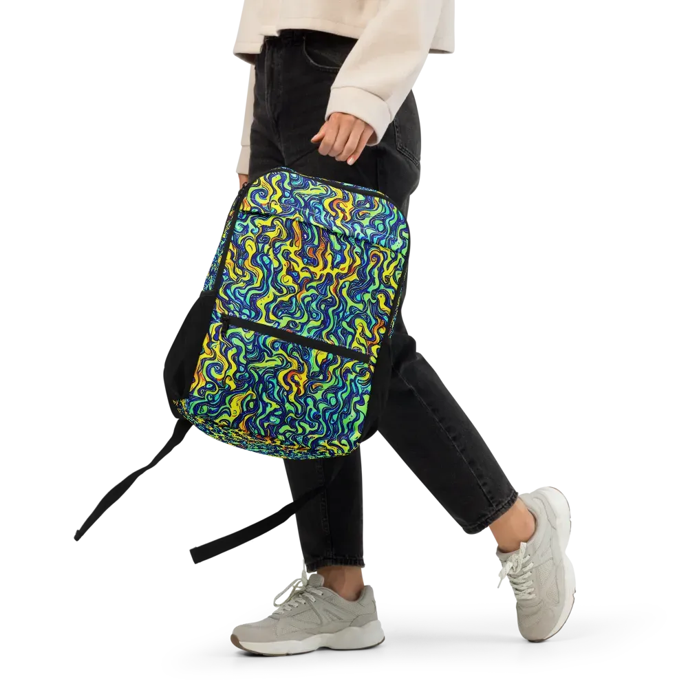 Electric Eel on Utility Backpack — Front