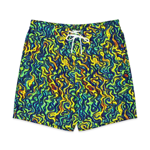 Electric Eel on a Men's Board Shorts