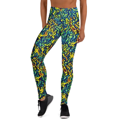 Electric Eel on a Yoga Leggings