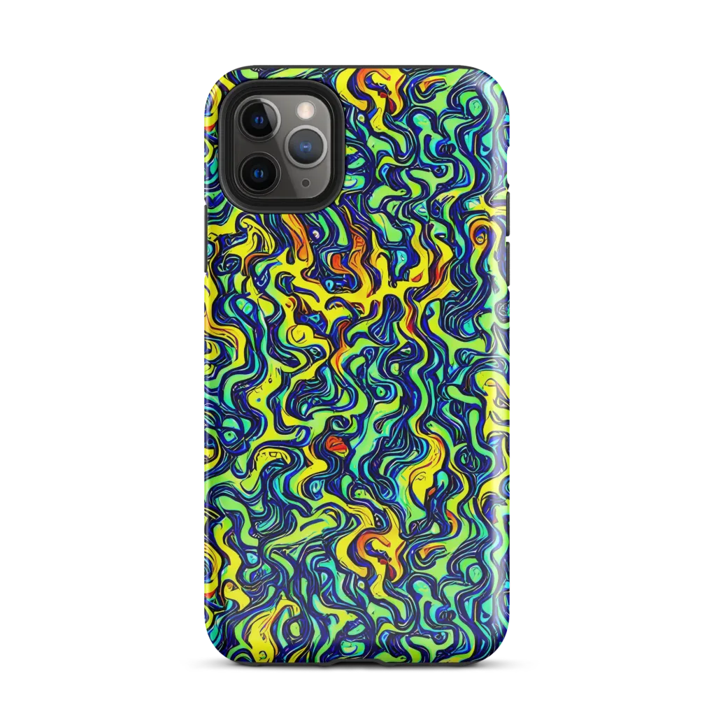 Electric Eel on Tough Case for iPhone® — Front