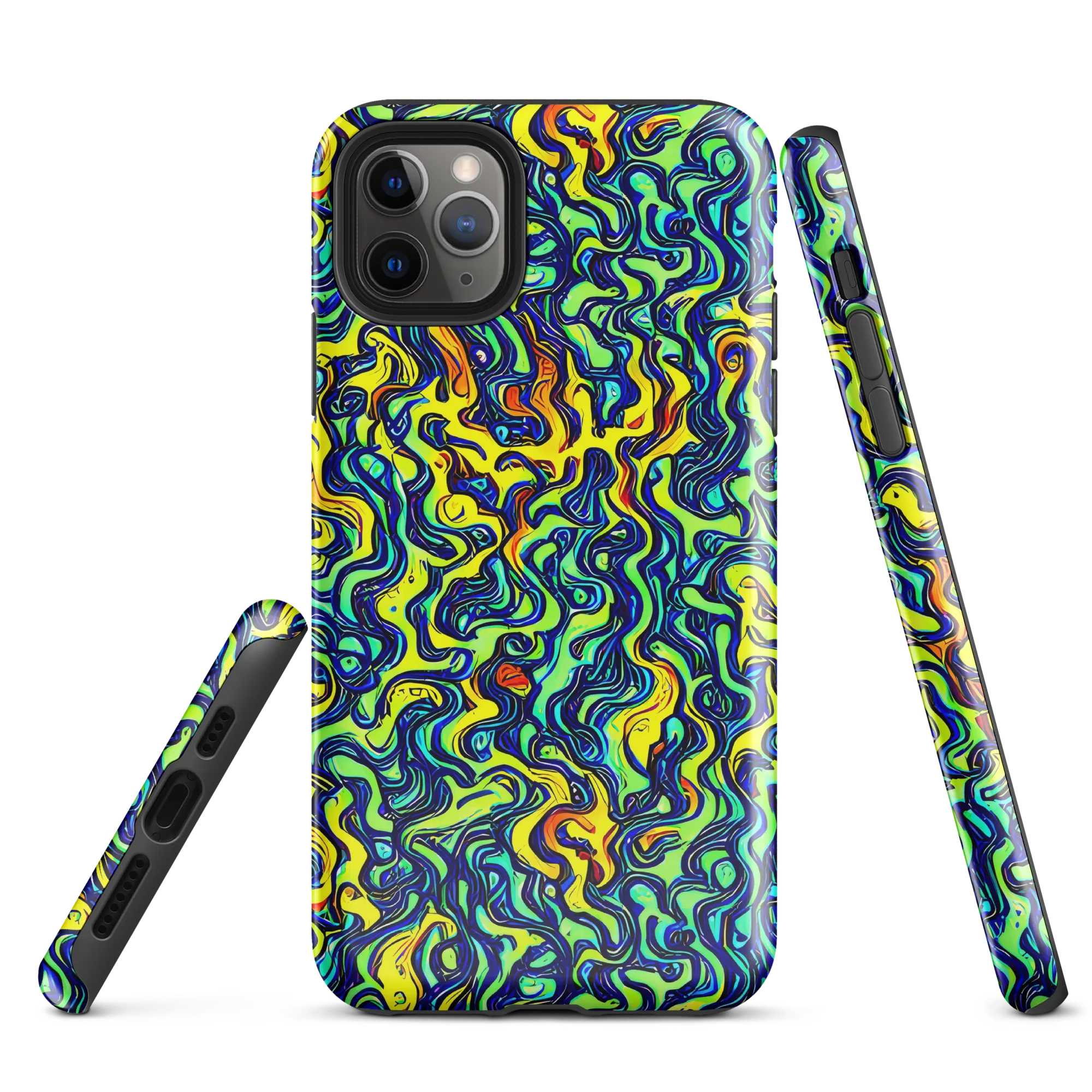 Electric Eel on Tough Case for iPhone® — Front