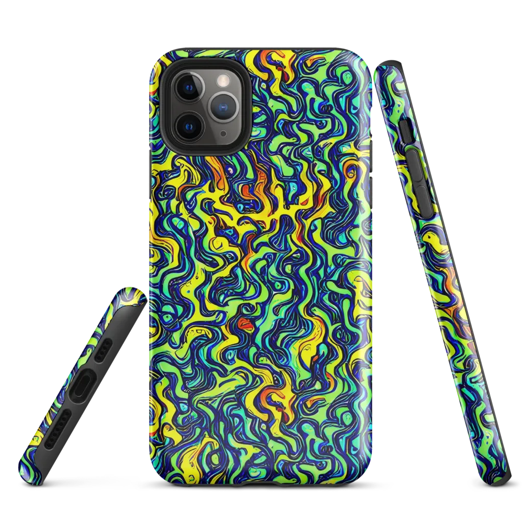 Electric Eel on Tough Case for iPhone® — Front