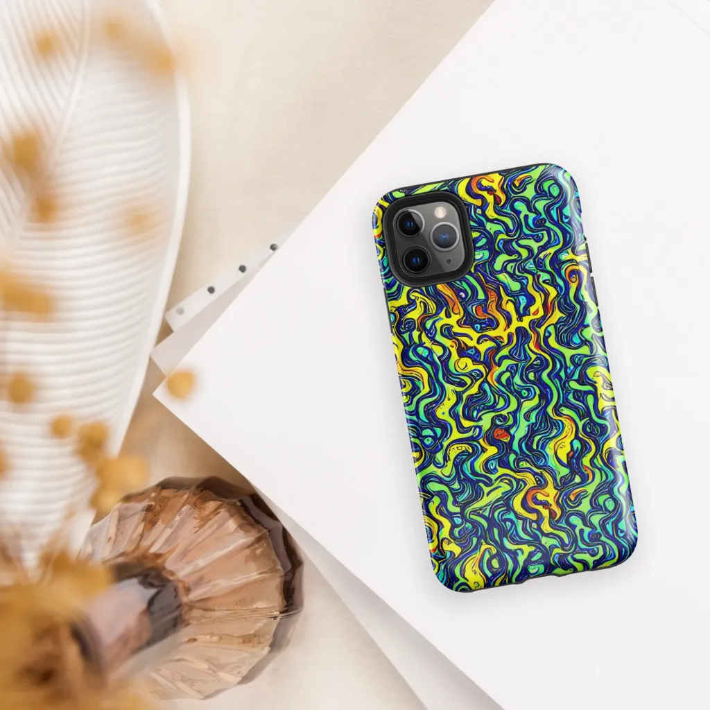 Electric Eel on Tough Case for iPhone® — Front