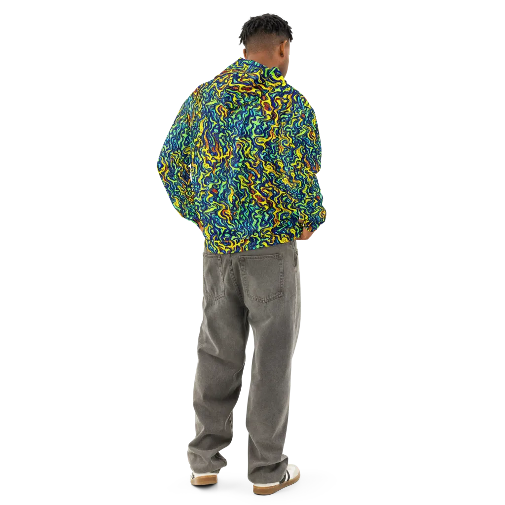 Electric Eel on Cotton Hoodie — Back