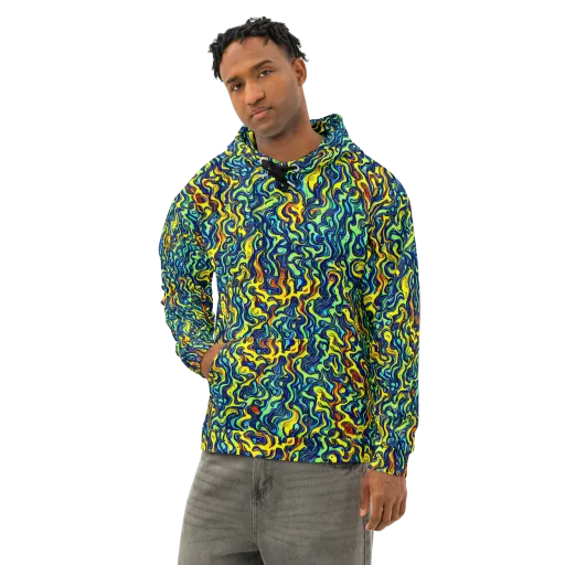 Electric Eel on a Cotton Hoodie