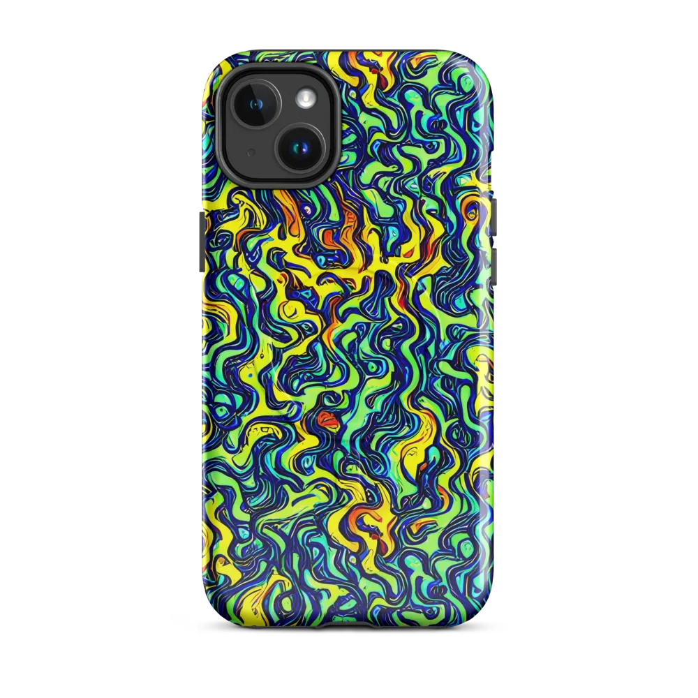 Electric Eel on MagSafe Tough Case for iPhone® — Front