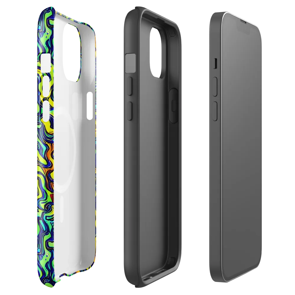 Electric Eel on MagSafe Tough Case for iPhone® — Front