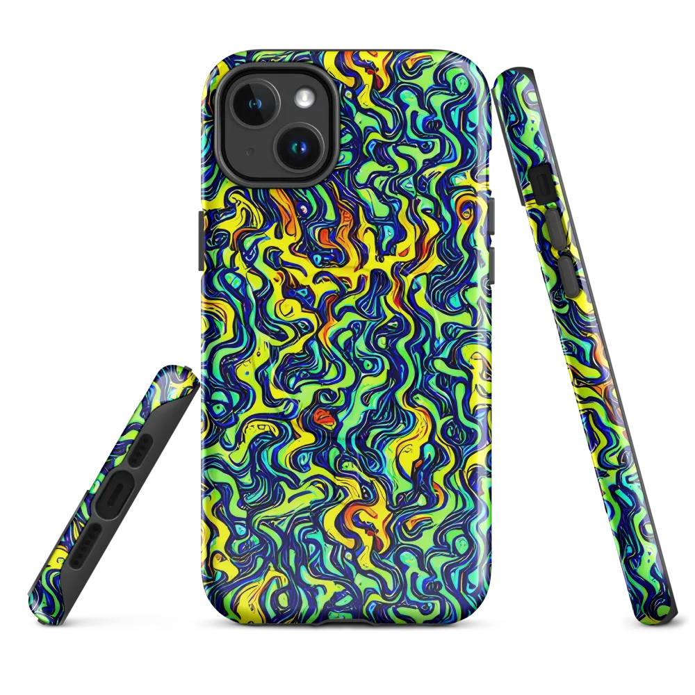 Electric Eel on MagSafe Tough Case for iPhone® — Front