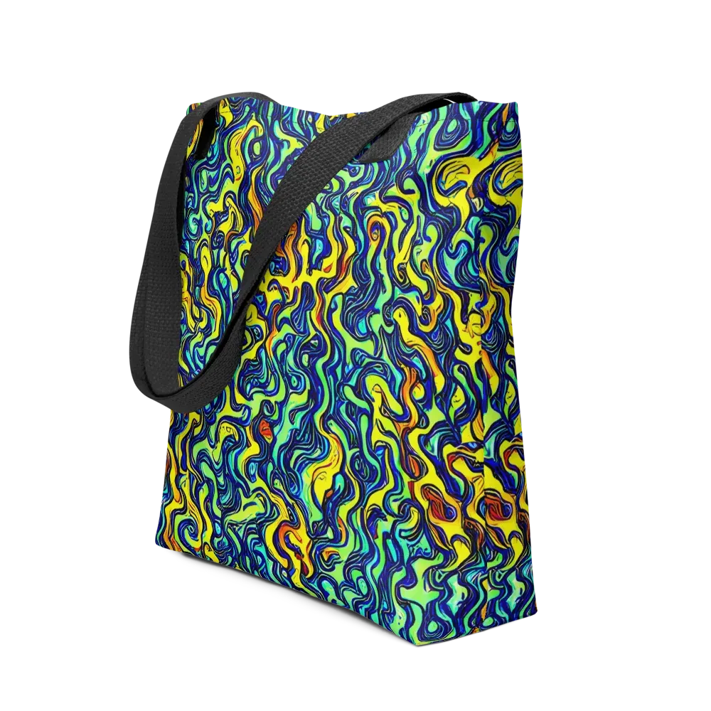 Electric Eel on Tote Bag — Front