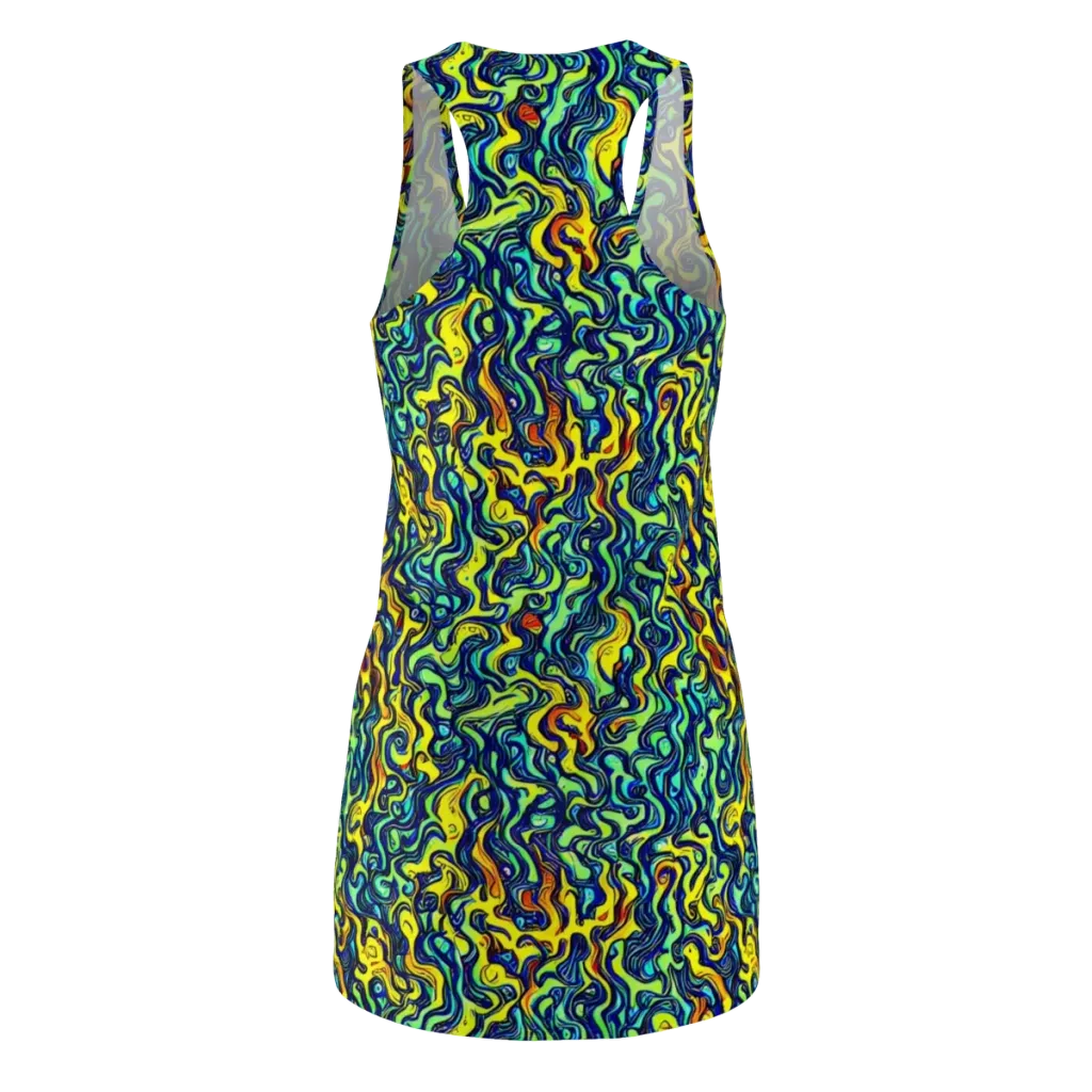 Electric Eel on Racerback Dress — Back