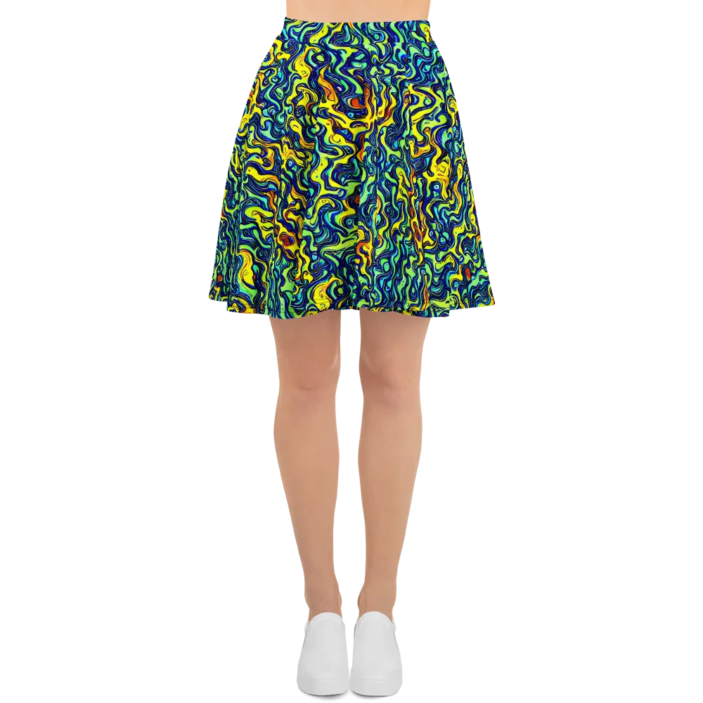 Electric Eel on Skater Skirt — Front