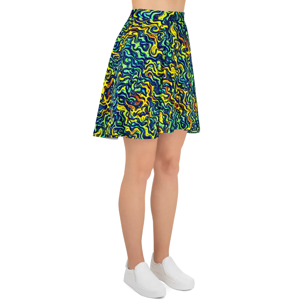 Electric Eel on Skater Skirt — Right