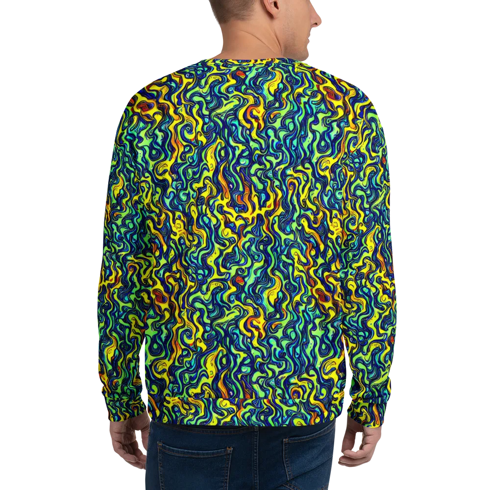 Electric Eel on Sweatshirt — Back