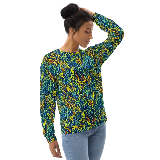 Electric Eel on a Sweatshirt