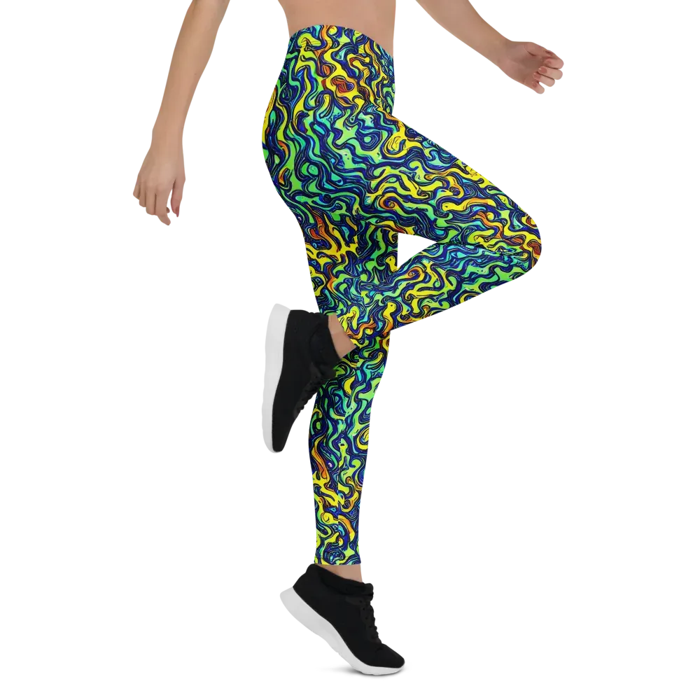 Electric Eel on Leggings — Right