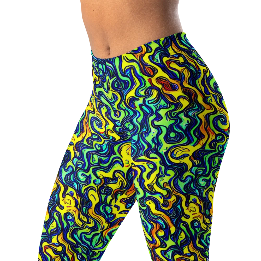 Electric Eel on Leggings — Left Front