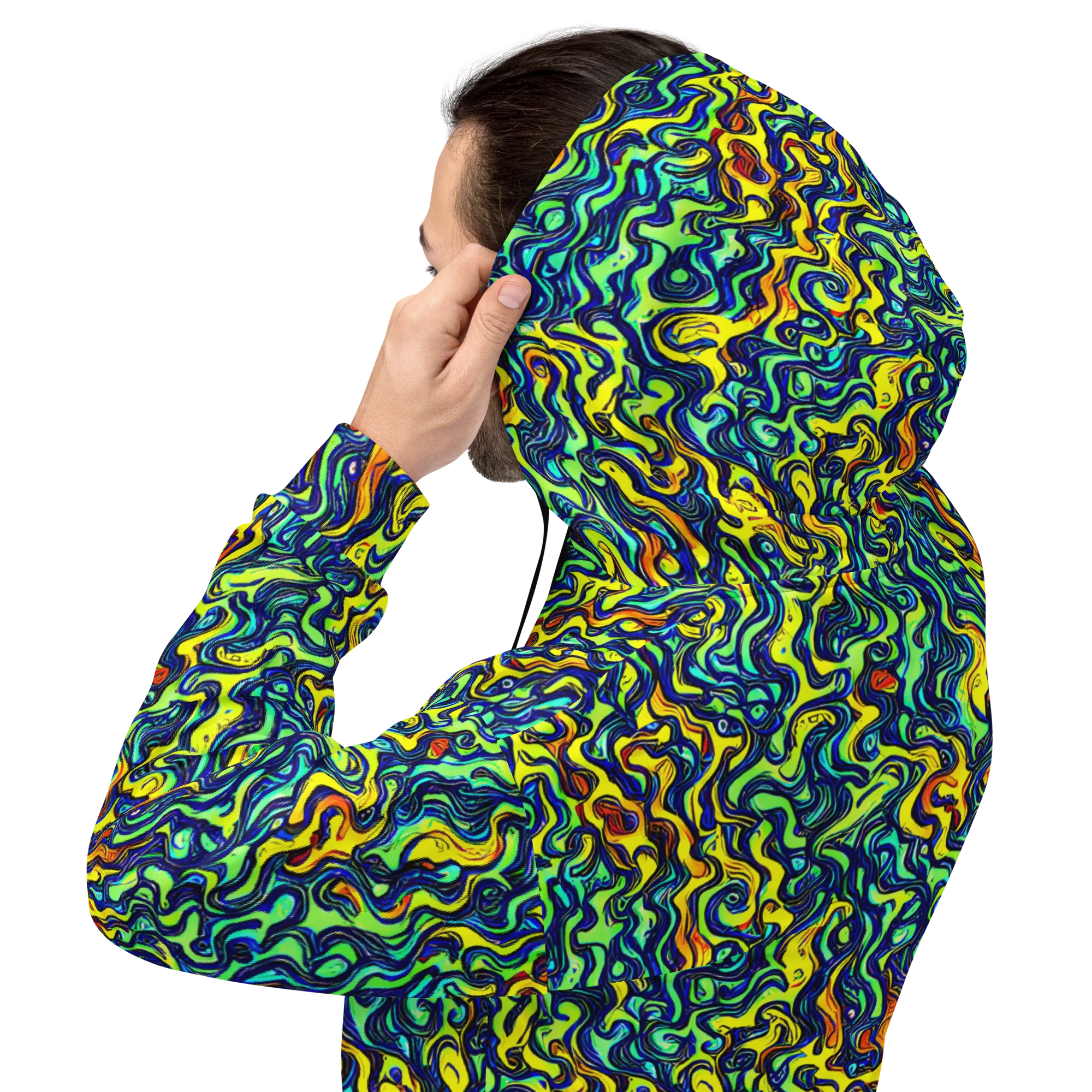 Electric Eel on Hoodie — Back