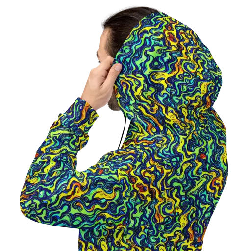 Electric Eel on a Hoodie