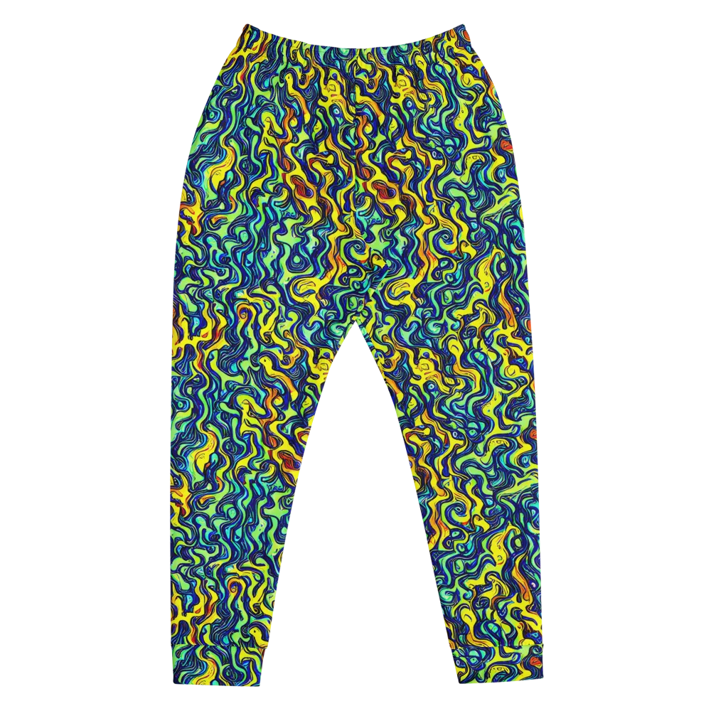 Electric Eel on Men's Joggers — Front