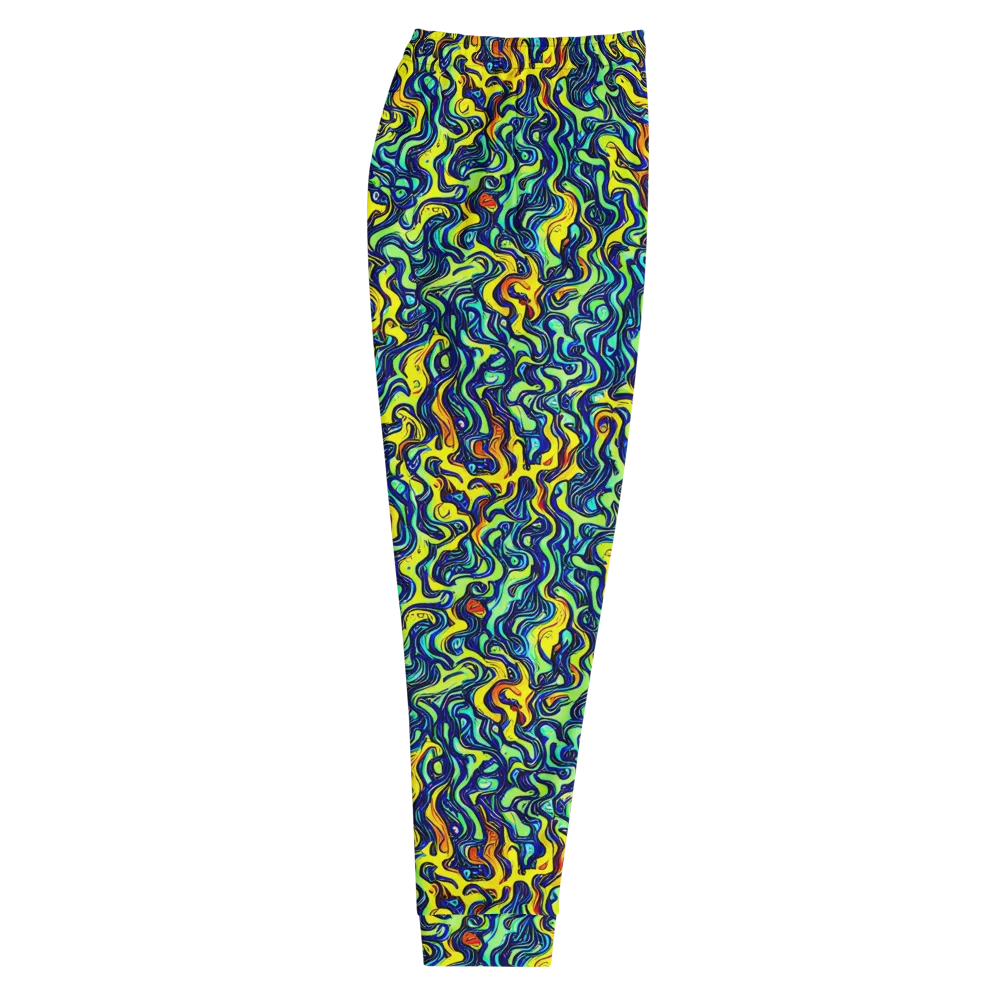 Electric Eel on Men's Joggers — Right