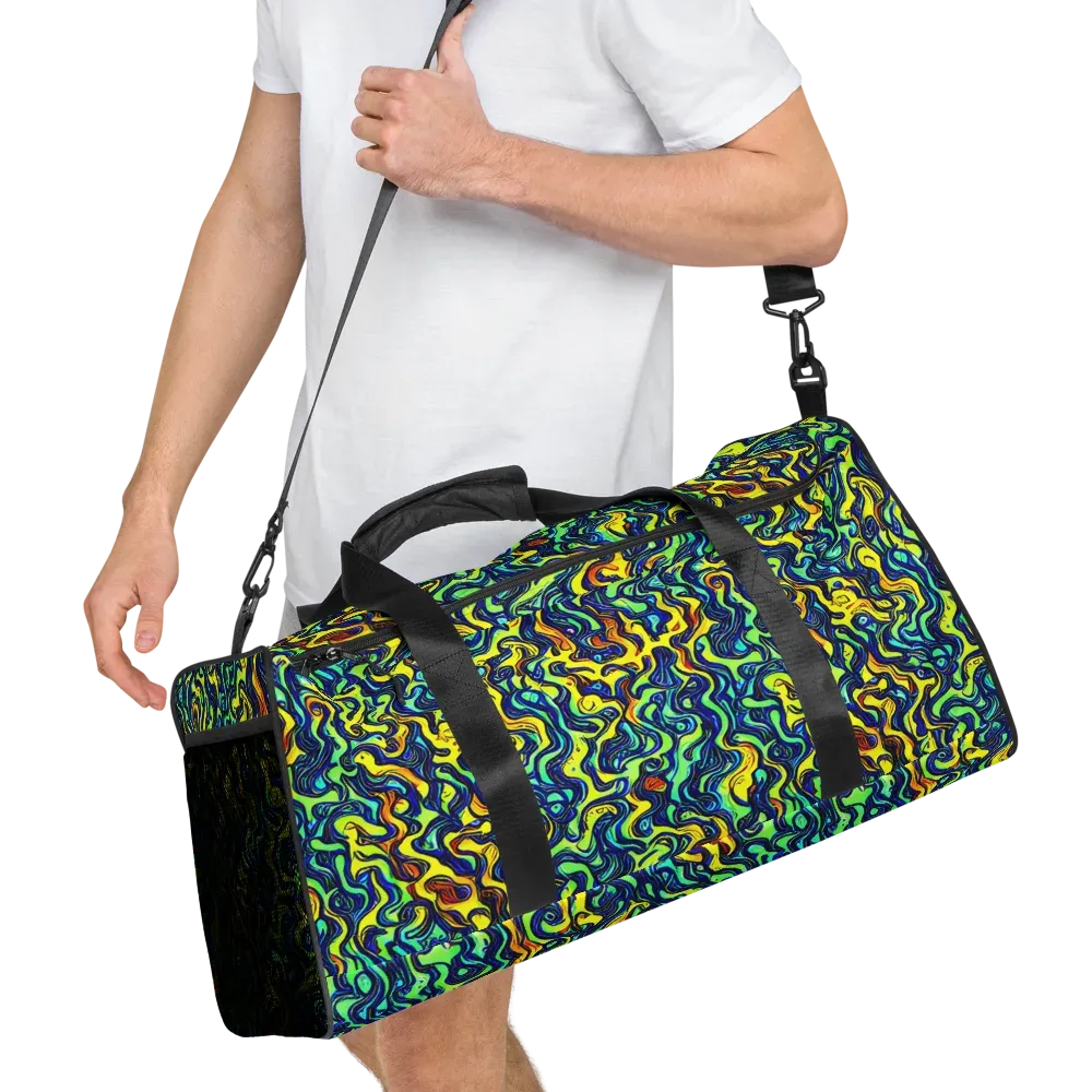 Electric Eel on Duffle Bag — Right Front