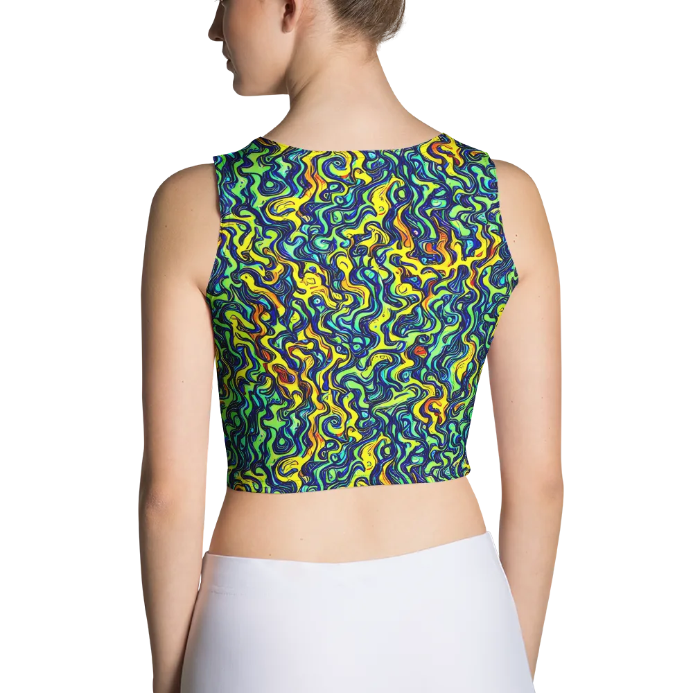 Electric Eel on Crop Top — Back