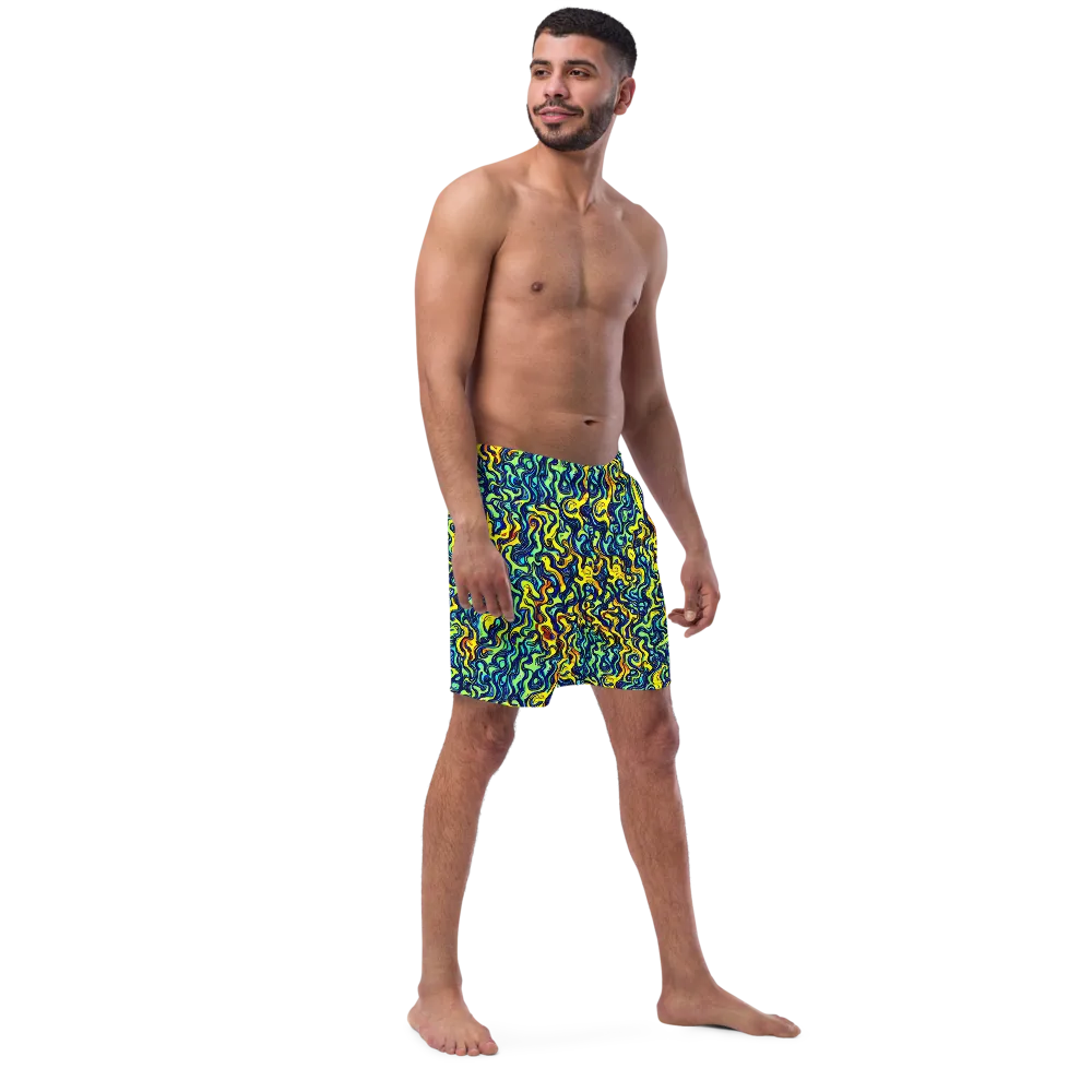 Electric Eel on Swim Trunks — Right Front