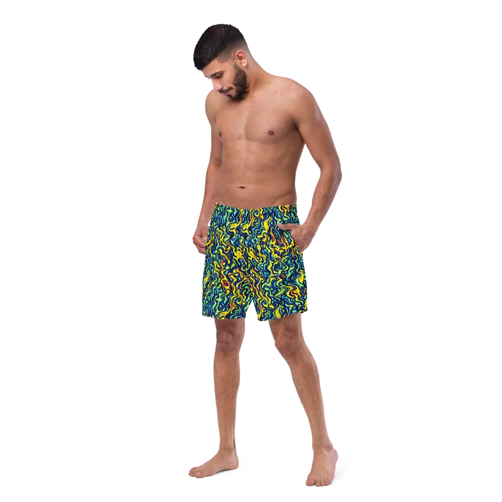Electric Eel on Swim Trunks — Left Front