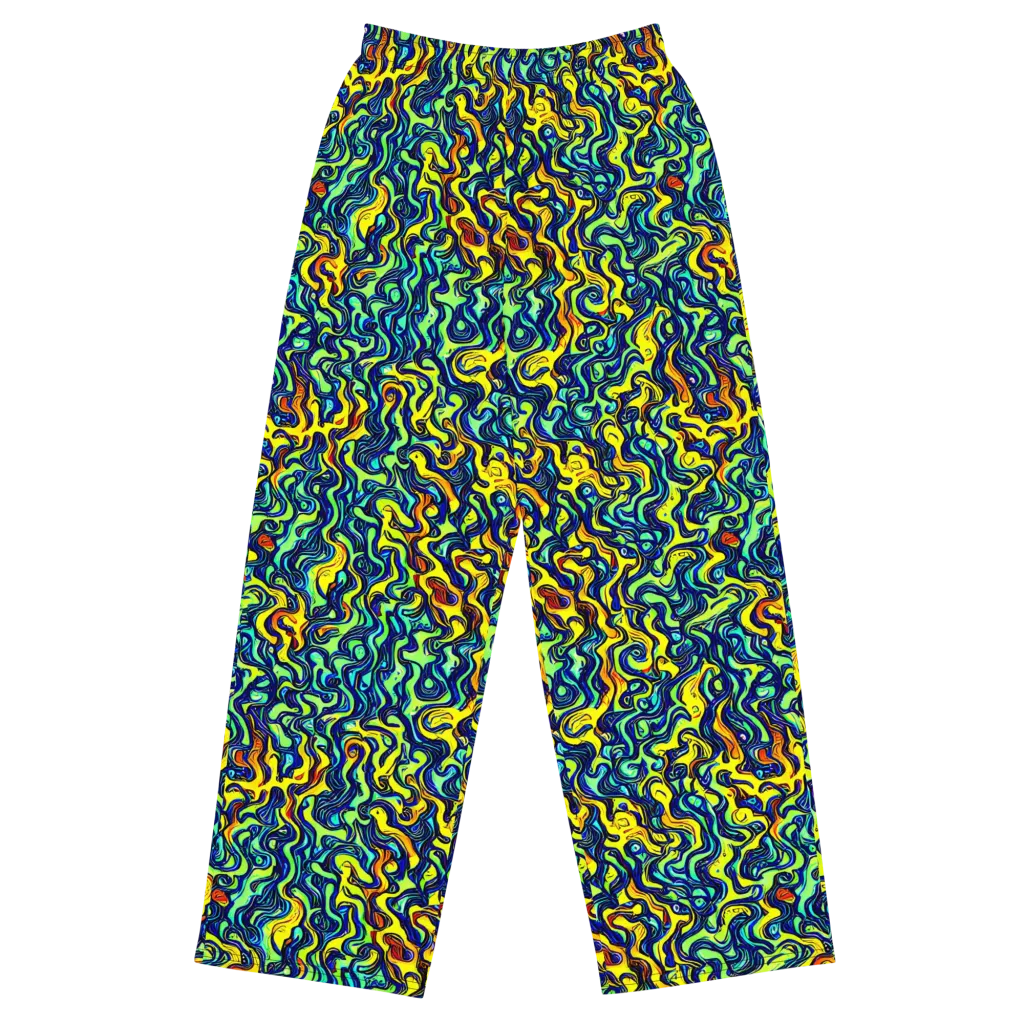 Electric Eel on Wide-Leg Pants — Front