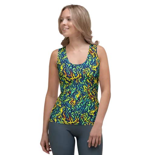 Electric Eel on a Women's Tank Top
