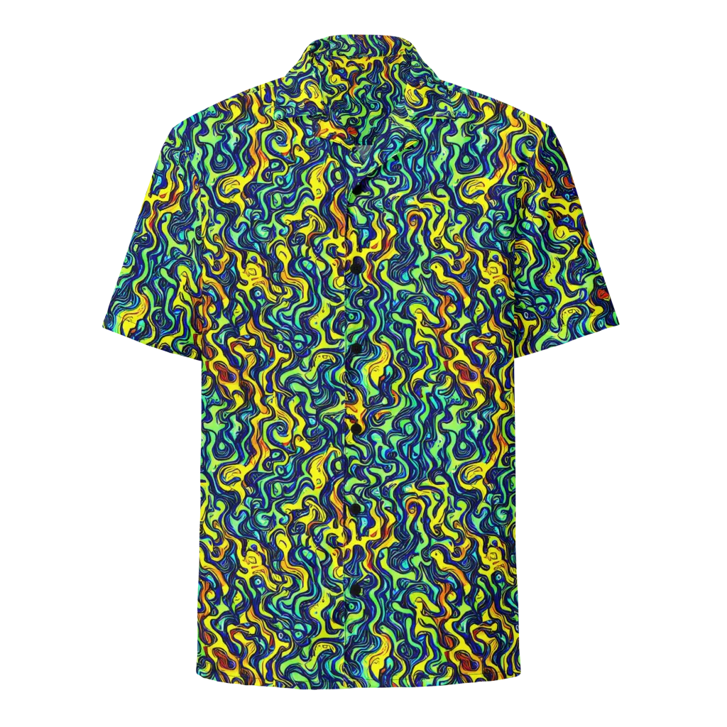 Electric Eel on Button Shirt — Front