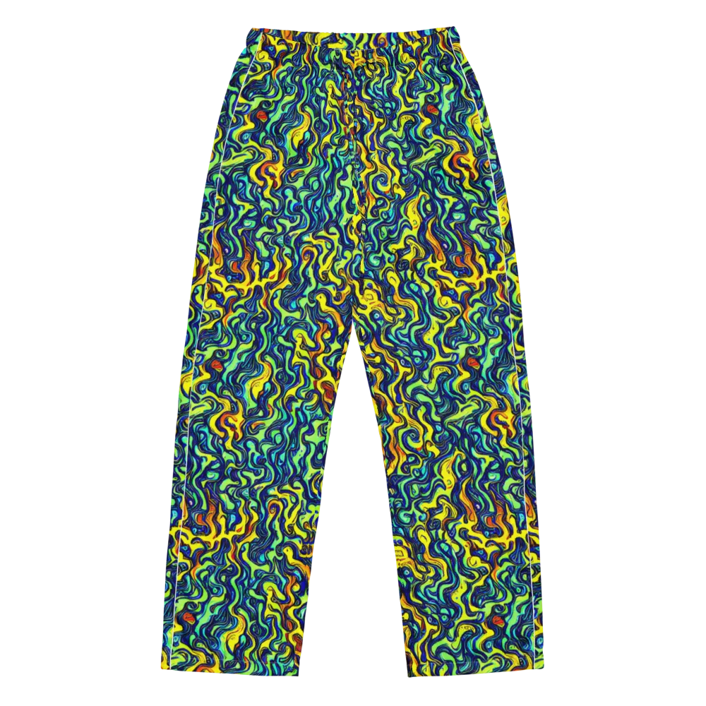 Electric Eel on Women's Pajama Pants — Front