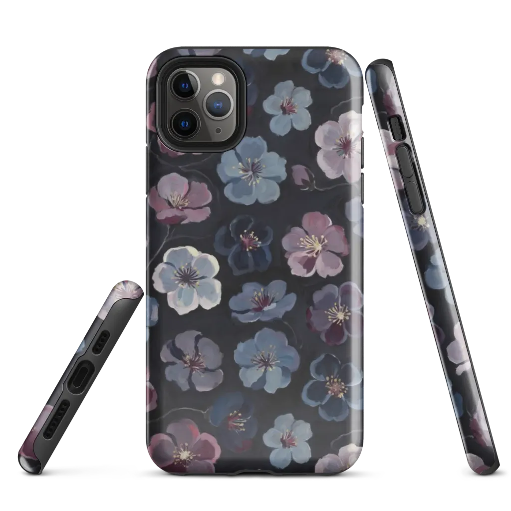 Dusky Florals on Tough Case for iPhone® — Front