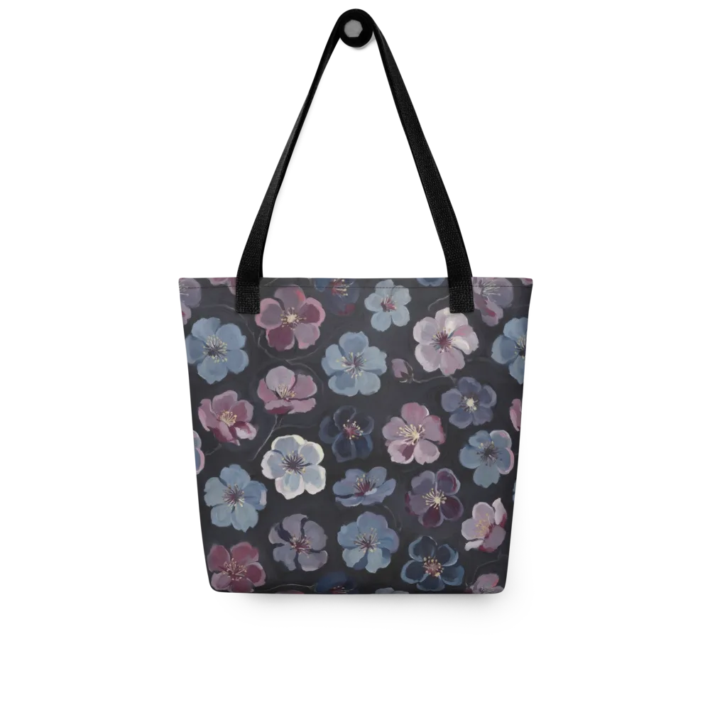 Dusky Florals on Tote Bag — Front