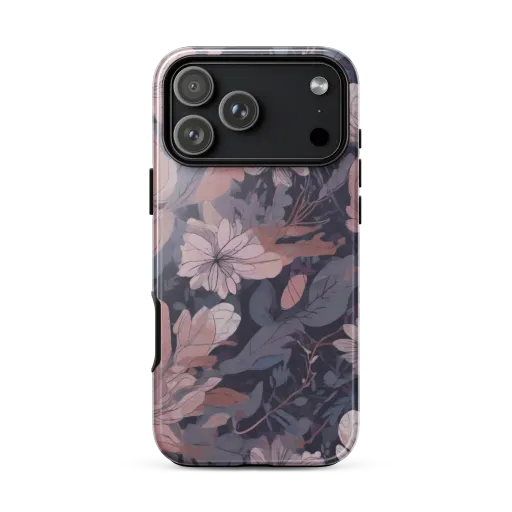 Moonlit Wildflower on a Tough Case for iPhone®