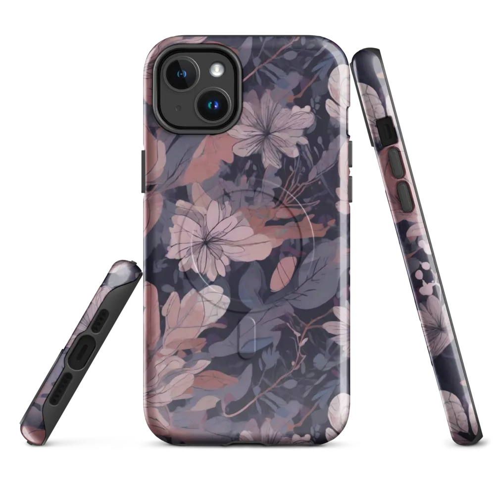 Moonlit Wildflower on MagSafe Tough Case for iPhone® — Front