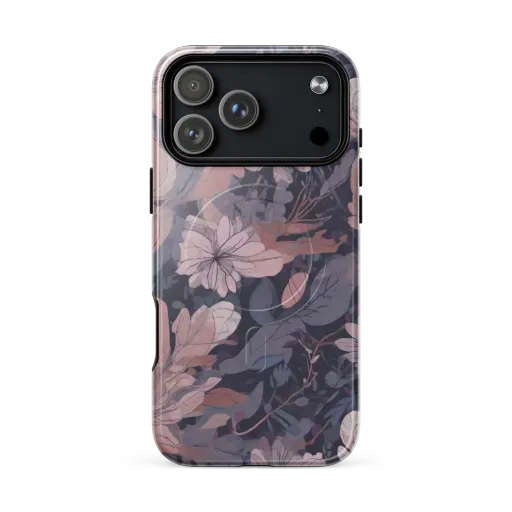 Moonlit Wildflower on a MagSafe Tough Case for iPhone®