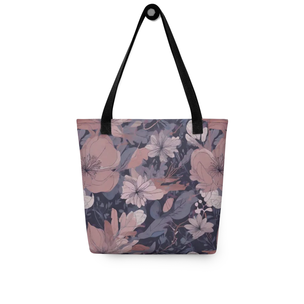 Moonlit Wildflower on Tote Bag — Front