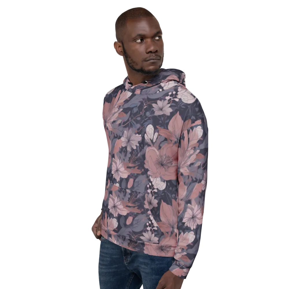 Moonlit Wildflower on Hoodie — Left