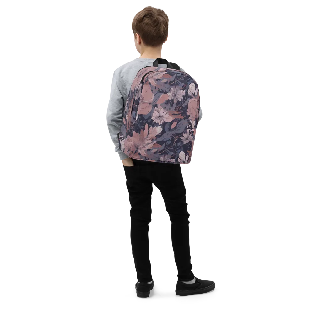 Moonlit Wildflower on Minimalist Backpack — Right Front