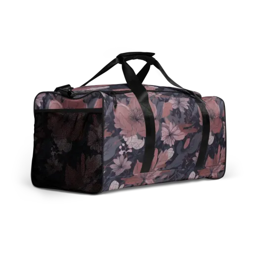 Moonlit Wildflower on a Duffle Bag