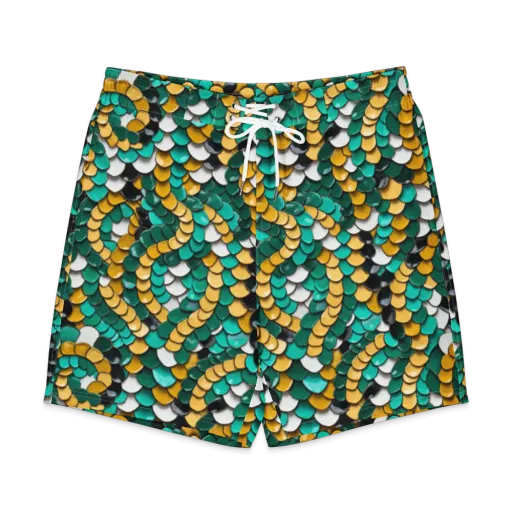 Jewel Scale on a Men's Board Shorts
