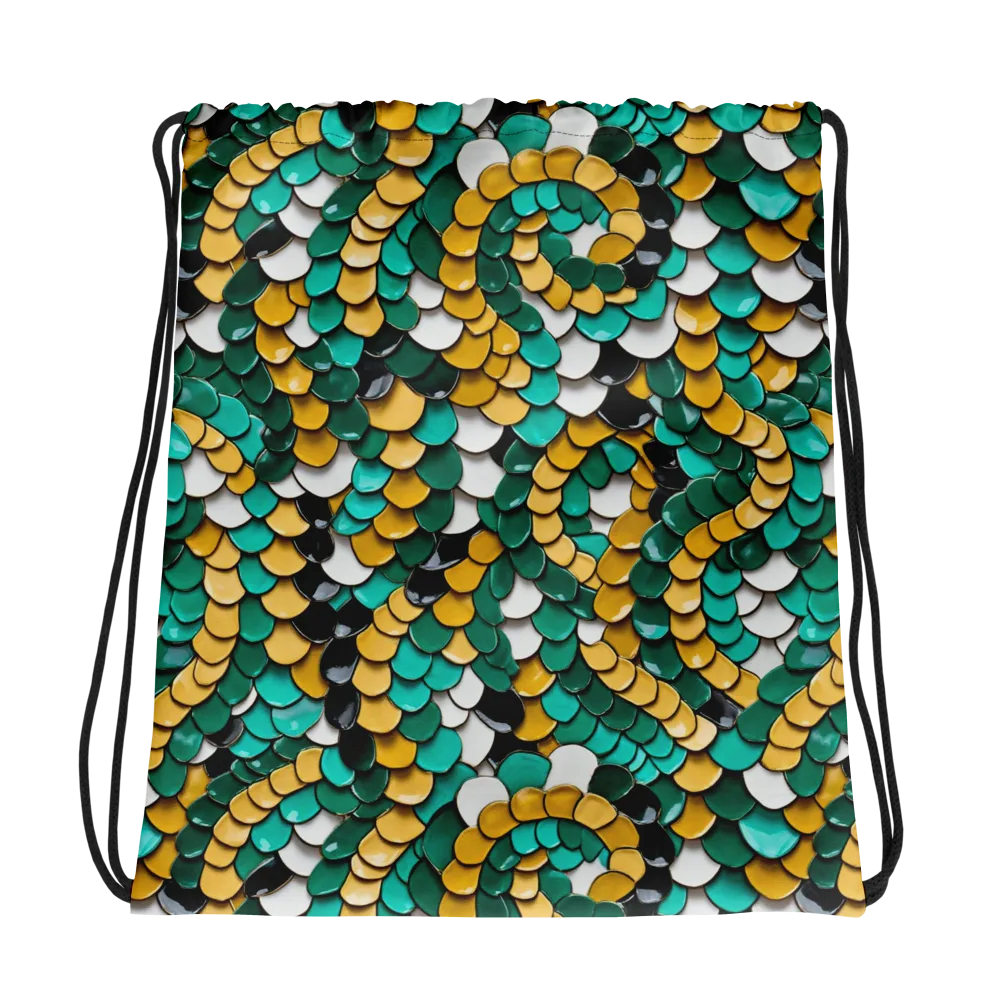 Jewel Scale on Drawstring Bag — Photo